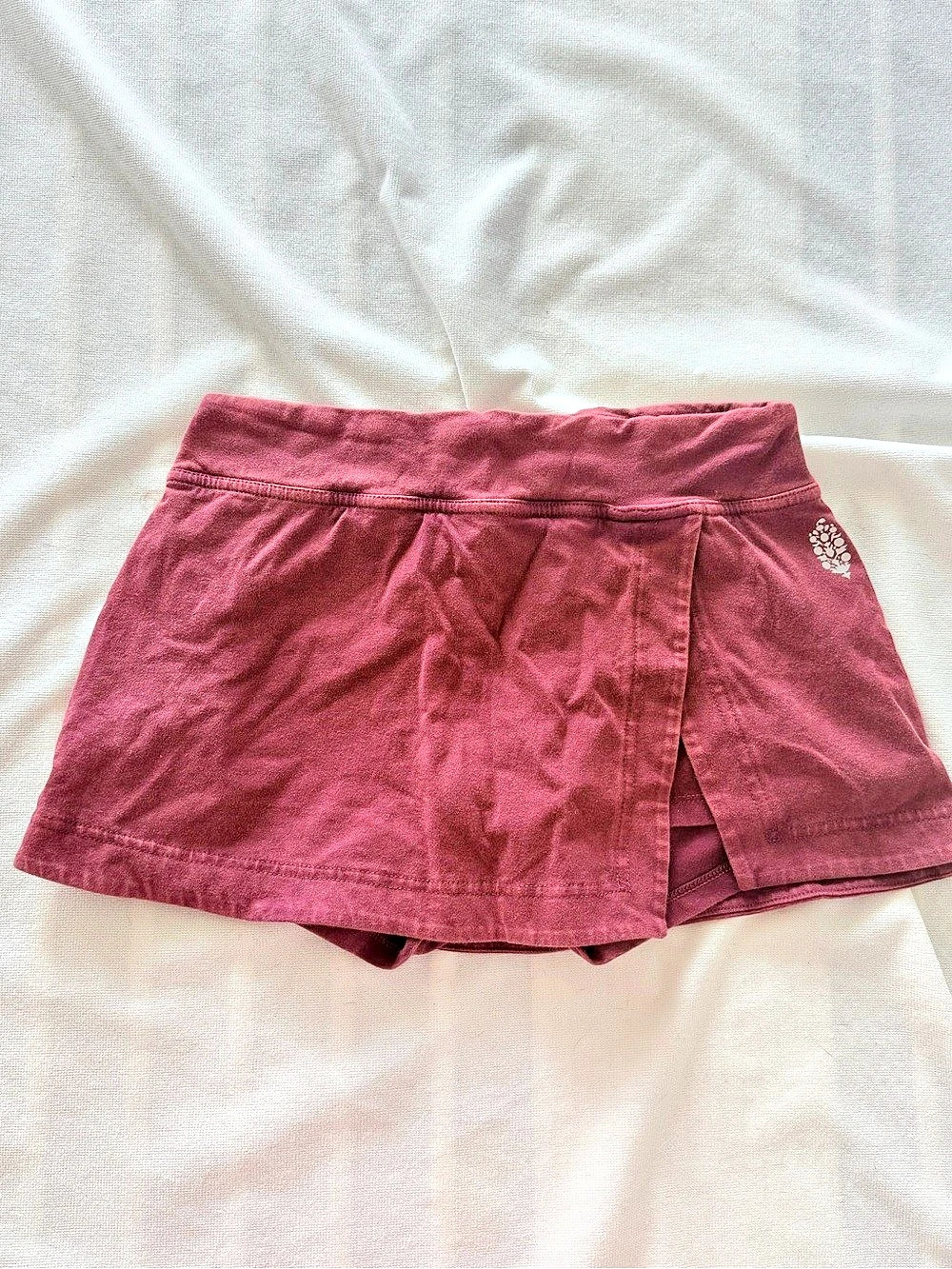 Free People Wrap Front Skort in Pink Like New